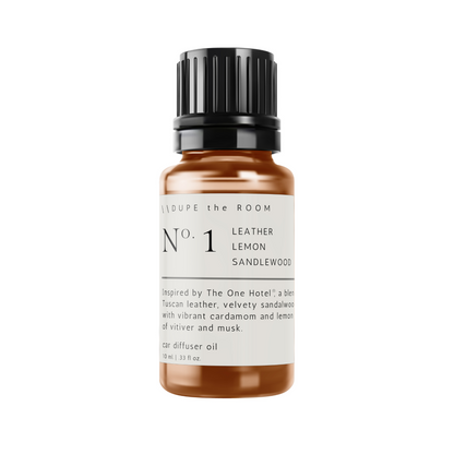 No. 1 - Fragrance Oil - Leather, Lemon, Sandalwood